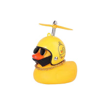 Beautiful Duck Car Ornaments Duck Bicycle Bell Propeller Helmet (1 Pc / Mix Design) - justgrabit.in | Just Grab It