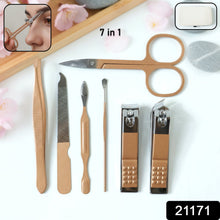 7 in 1 Premium Manicure Pedicure Grooming Kit (Mix Design) - justgrabit.in | Just Grab It