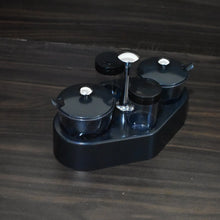 Ganesh rendy Condiment set For Kitchen Transparent jar For Easy To Access Spice 1 Piece Spice Set (Plastic) - Justgrabit Inc.