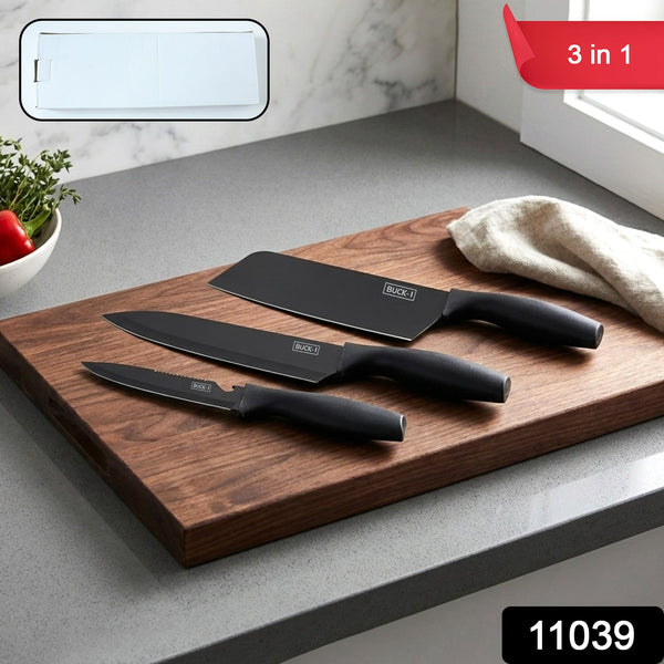 3 - in - 1 Professional Kitchen Knife Set (3 Pc set) - justgrabit.in | Just Grab It