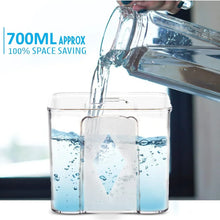 4Pc Square Container 700Ml Used For Storing Types Of Food Stuffs And Items. - Justgrabit Inc.