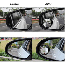 2 Pc Car Blind Spot Convex Side Mirror Set (1 Pc / Mix Color) - justgrabit.in | Just Grab It
