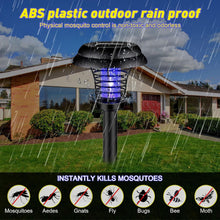 Medium Garden Solar Powered LED Mosquito Trap / Bug Zapper (1 Pc) - justgrabit.in | Just Grab It