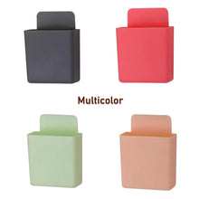 Multipurpose Plastic Wall Mounted Remote & Mobile Holder Stand – (Pack of 4) - justgrabit.in | Just Grab It