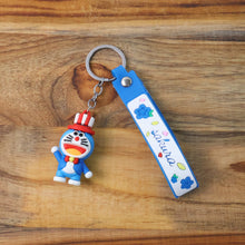 Cute Silicone 3D Key Chain with Metal Hook & Strap (Pack of 1) - justgrabit.in | Just Grab It