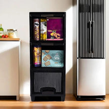 3 - Layer Plastic Storage Drawer Cabinet - justgrabit.in | Just Grab It