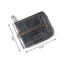 Compact Zip - Around Card Holder Wallet for Men & Women (1 Pc) - justgrabit.in | Just Grab It