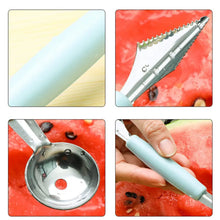 Multifunctional Fruit scooper & peeler Garnish Kit - justgrabit.in | Just Grab It