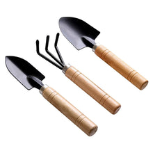 Small sized Hand Cultivator, Small Trowel, Garden Fork (Set of 3) - Justgrabit Inc.