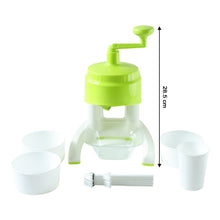 Manual Hand Crank Ice Crusher Snow Maker Machine (1 Set Mix Color) - justgrabit.in | Just Grab It