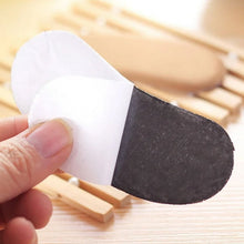 Fabric Sticky Shoe Back Heel Insoles Protector Liner Pads (1 Pair) - justgrabit.in | Just Grab It