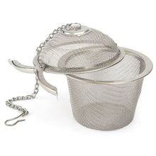 Stainless Steel Spice Tea Filter Herbs Locking Infuser Mesh Ball - Justgrabit Inc.