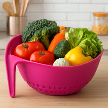 Supermom Plastic Premium Multipurpose Triangular Kitchen Colander (1 Pc) - Justgrabit Inc.