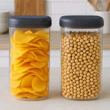 Supermom Airtight Kitchen Storage Containers – (2 Pc Set / 1500 ml) - Justgrabit Inc.