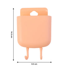 Multi - Purpose Plastic Wall Mounted Mobile Charging Holder (1 Pc) - justgrabit.in | Just Grab It