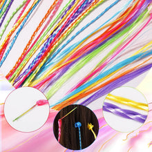 Kids Hair Extensions with Hair Clips (6 Pc Mix Color) - justgrabit.in | Just Grab It