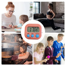 Digital Kitchen Timer Clear Big Digits 0 - 99 Min for Cooking Office Clock - justgrabit.in | Just Grab It