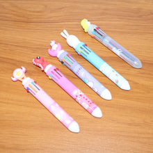Cute Character Design 10 - in - 1 Multicolor Ball Pen (1 Pc) - justgrabit.in | Just Grab It