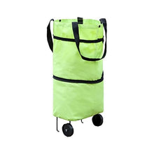 Folding Cart Bags Trolley Shopping Bag For Travel Luggage - Justgrabit Inc.