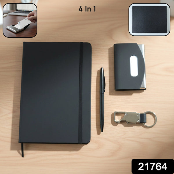 Premium 4 In 1 Travel Essentials Combo Executive Gift Set - justgrabit.in | Just Grab It