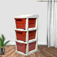Multi - Purpose Anti - Slip 3 Layer Modular Drawer Storage System - Justgrabit Inc.