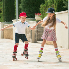 Inline Skates With Led Flashing Light Wheel With Adjustable Length Skate Premium High Quality Skates Pair (Roller Skate , Skating) - justgrabit.in | Just Grab It