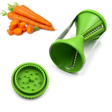 Portable Stainless Steel Handheld Spiralizer & Vegetable Slicer - justgrabit.in | Just Grab It