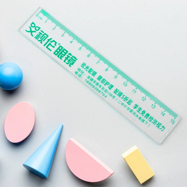 Premium Transparent Plastic Scale 15cm (1 Pc) - Justgrabit Inc.