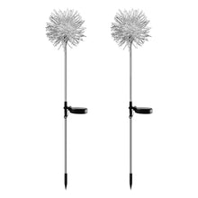 Solar Powered Dandelion Garden Lights (2 Pc) - justgrabit.in | Just Grab It