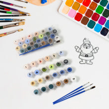 Paint by Number Kits 2 Set 19 Number Color, 6 paint brushes (2 Set) - justgrabit.in | Just Grab It