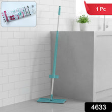 Flat Floor Cleaning Mop with Long Handle (1 Pc) - justgrabit.in | Just Grab It