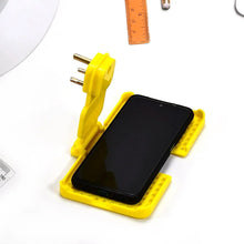 Multi - Purpose Wall Holder Stand for Charging Mobile, Just Fit in Socket and Hang (Mix Color / 1 pc) - Justgrabit Inc.