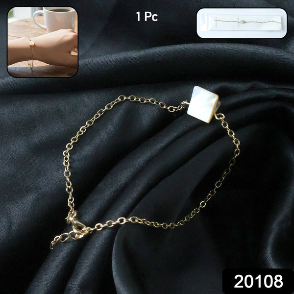 Premium Elegant Adjustable Chain Bracelet (1 Pc / Mix Design) - justgrabit.in | Just Grab It