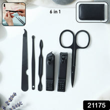 6 in 1 Professional Manicure & Pedicure Grooming Tool Set - justgrabit.in | Just Grab It