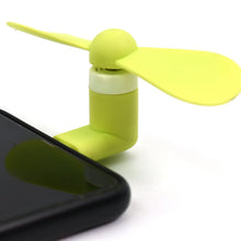 mini USB fan For Having cool air instantly, anywhere and anytime purposes (Micro Port / Mix Color) - Justgrabit Inc.