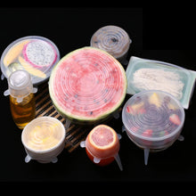 Reusable Stretchable Food Cover Set (6 Pc) - justgrabit.in | Just Grab It