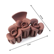 Elegant Rose - Shaped Hair Claw Clip for Women & Girls (1 Pc) - justgrabit.in | Just Grab It