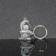 Shivling Trishul Metal Keychain Set (5 Pc Mix Design) - justgrabit.in | Just Grab It