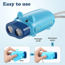 2 - LED Hand Press Torch – Battery - Free Hand Crank Flashlight - justgrabit.in | Just Grab It