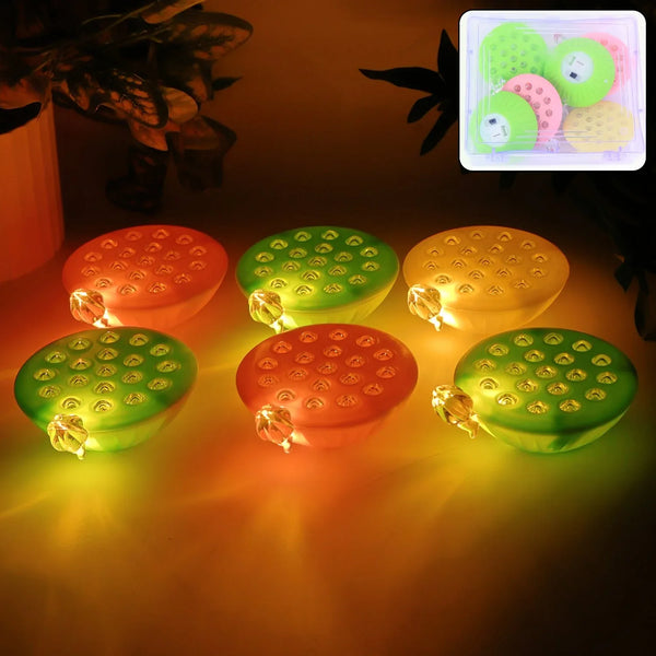 Set of 6 Lotus Canopy LED Decorative Lamps - justgrabit.in | Just Grab It