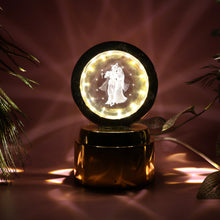 Radhe Krishna Crystal Ball Night Light – 1 Pc - justgrabit.in | Just Grab It