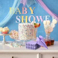 Lilac Scalloped Disposable Paper Napkin (23 x 23 cm / 120 Pc) - justgrabit.in | Just Grab It