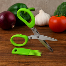 Premium 3 - Blade Multipurpose Kitchen Scissors with Cleaning Comb - justgrabit.in | Just Grab It