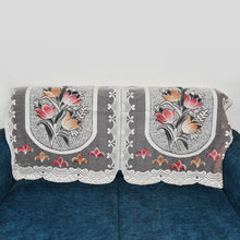 Floral Sofa Protector Runner - (1 Pc / 220x27 Inch) - justgrabit.in | Just Grab It