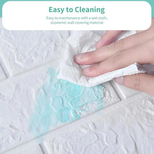 Wallpaper 3D Foam Wallpaper Sticker Panels (70 x 76 Cm / 1 Pc) - justgrabit.in | Just Grab It