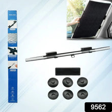 Retractable Long Foldable Windshield Sun Shade for Car (1 Set) - justgrabit.in | Just Grab It