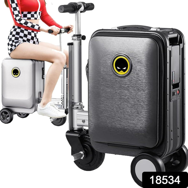Electric Suitcase Smart Scooter – Riding Luggage with Removable Power (1 Pc) - justgrabit.in | Just Grab It