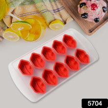 Silicone Mold Ice Cube Tray Creative Sweet Multi Type Ice Tray, Ice Cube Trays Multi Fruit Shape Ice Tray (1 Pc) - justgrabit.in | Just Grab It