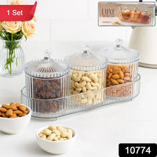 Dry Fruit & Snack Storage - (3 Pc / Set) - justgrabit.in | Just Grab It