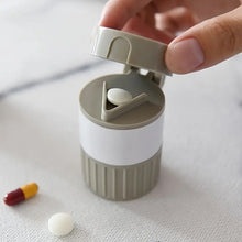 4 - in - 1 Medicine Cutter, Crusher, Storage Box for Pills - justgrabit.in | Just Grab It